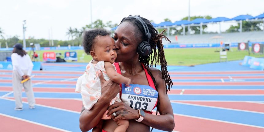 8-things-to-know-about-femita-ayanbeku,-the-paralympian-who-qualified-for-paris-6-months-after-giving-birth